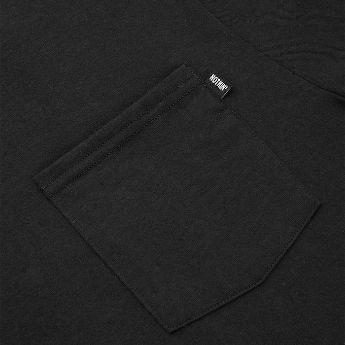 Highlighter Pocket L/S Long Sleeve Tee Black 長袖 Tシャツ Biggie