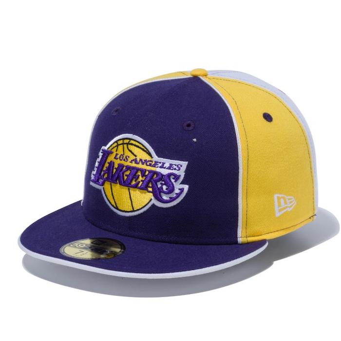 59Fifty NBA Los Angeles Lakers Piping Cap ロサンゼルス レイカース キャップ 帽子