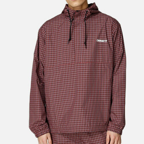 Alistair Pullover Jacket Check プルオーバー ナイロン ジャケット チェック