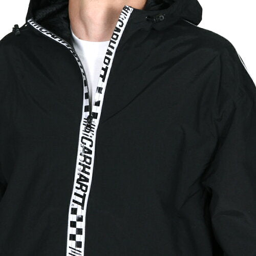 Senna Reflective Jacket Black ナイロン レーシング リフレクティブ パイピング ジャケット