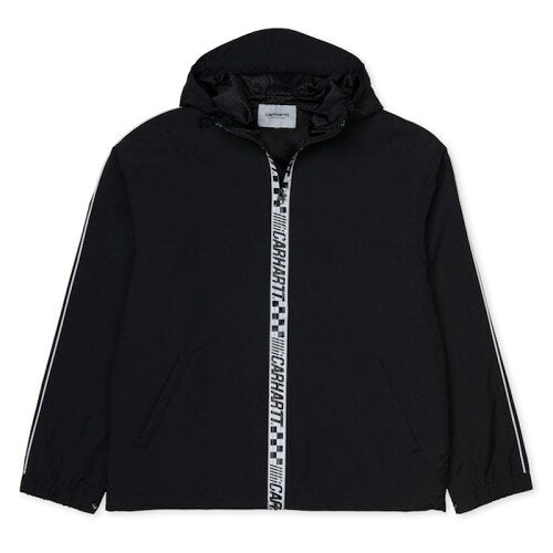 Senna Reflective Jacket Black ナイロン レーシング リフレクティブ パイピング ジャケット