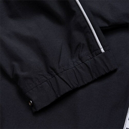Senna Reflective Jacket Black ナイロン レーシング リフレクティブ パイピング ジャケット