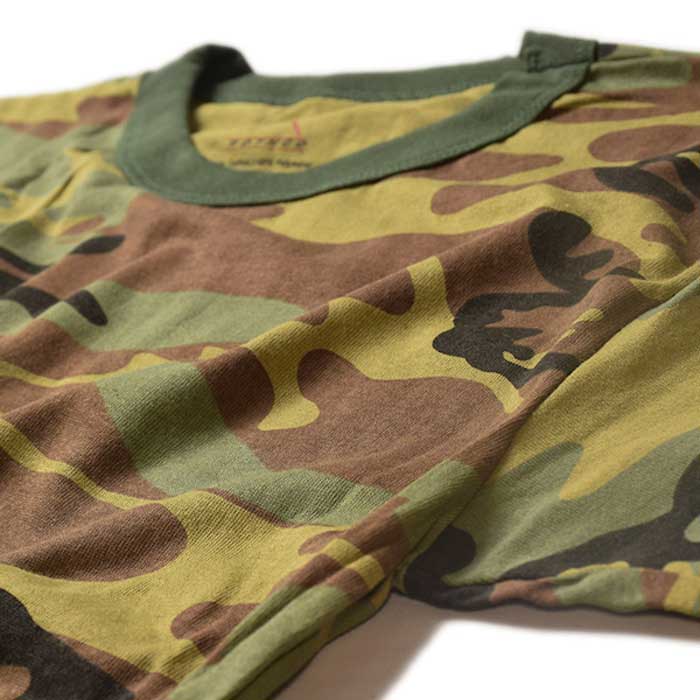 Woodland Camo S/S Solid Tee ウッドランド カモ 迷彩 半袖 Tシャツ