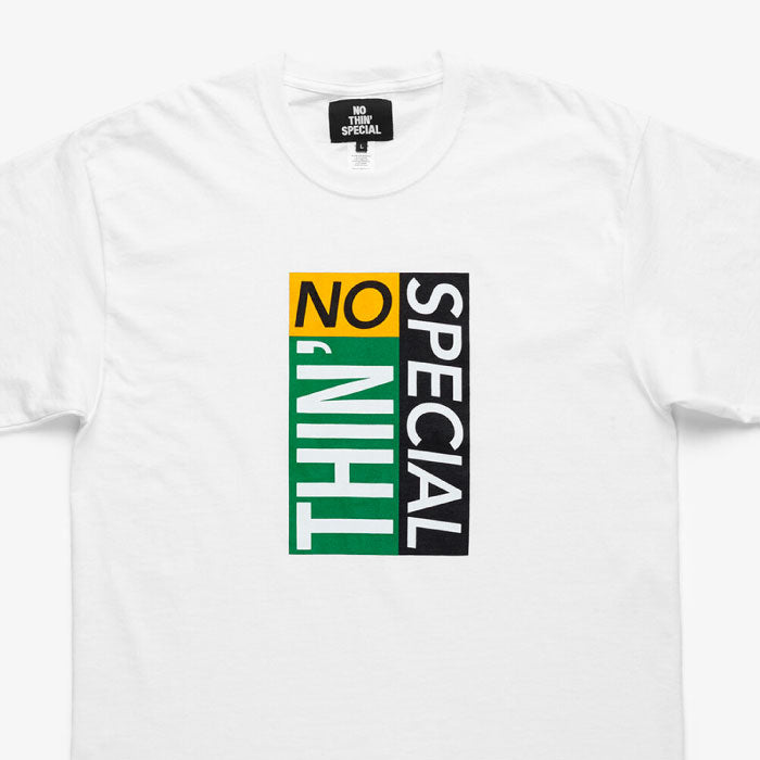 Tile Logo S/S Tee White 半袖 シャツ