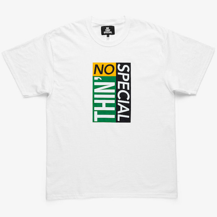 Tile Logo S/S Tee White 半袖 シャツ