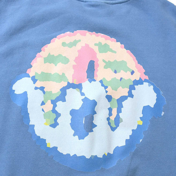 × dee Pro Crewneck Sweatshirt ディー クルー ネック スウェット Blue ブルー by Lafayette ラファイエット