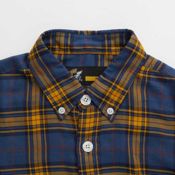 Chekadee L/S Button Down Oxford Shirts Green Big ボタン ダウン ツイル チェック カジュアル シャツ