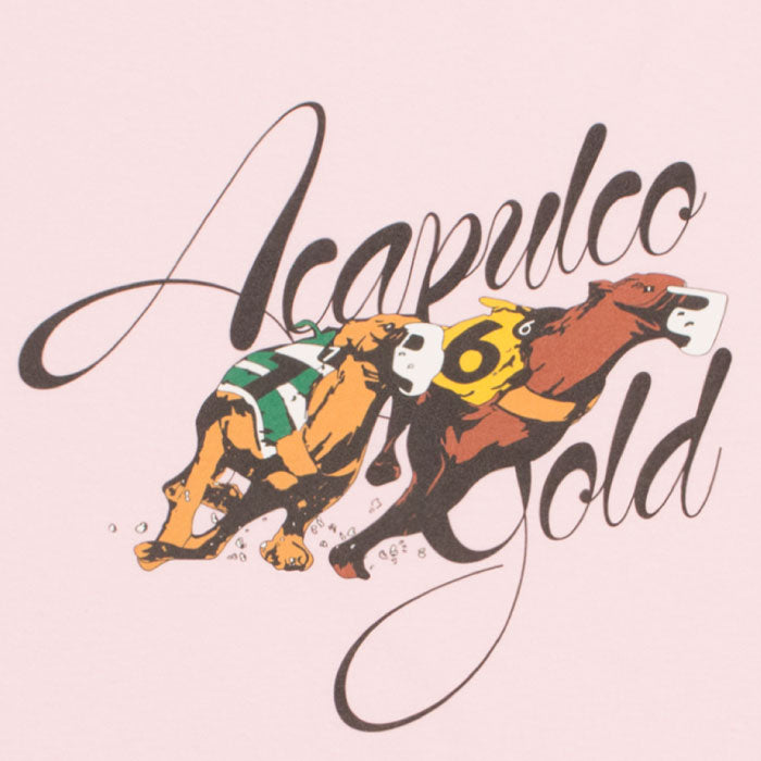 Greyhound Racing S/S Tee 半袖 Dog ドッグ レース Tシャツ Pink ピンク