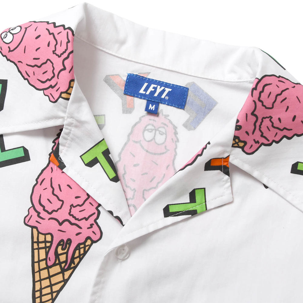 × Rabuns Melting Mr.Snub S/S Shirt ラブン 開襟 半袖 シャツ