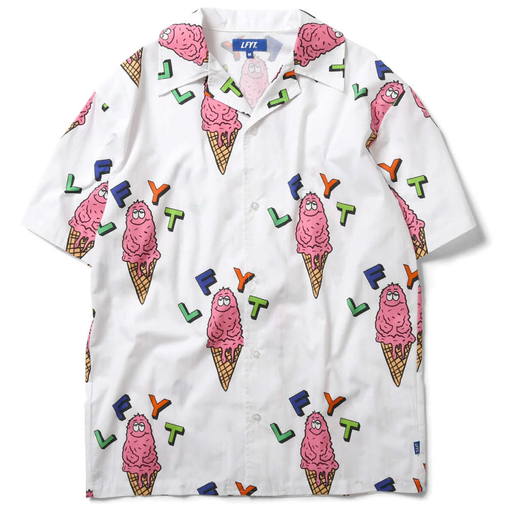 × Rabuns Melting Mr.Snub S/S Shirt ラブン 開襟 半袖 シャツ