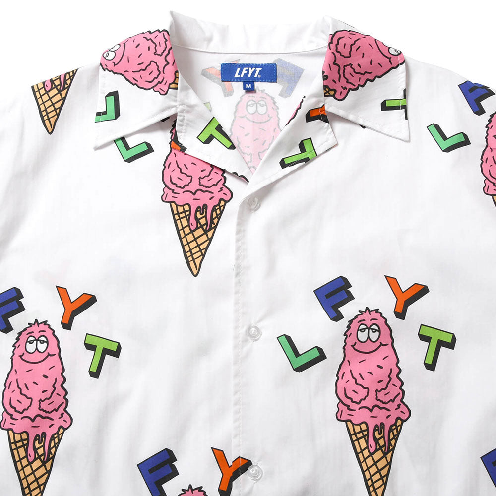 × Rabuns Melting Mr.Snub S/S Shirt ラブン 開襟 半袖 シャツ