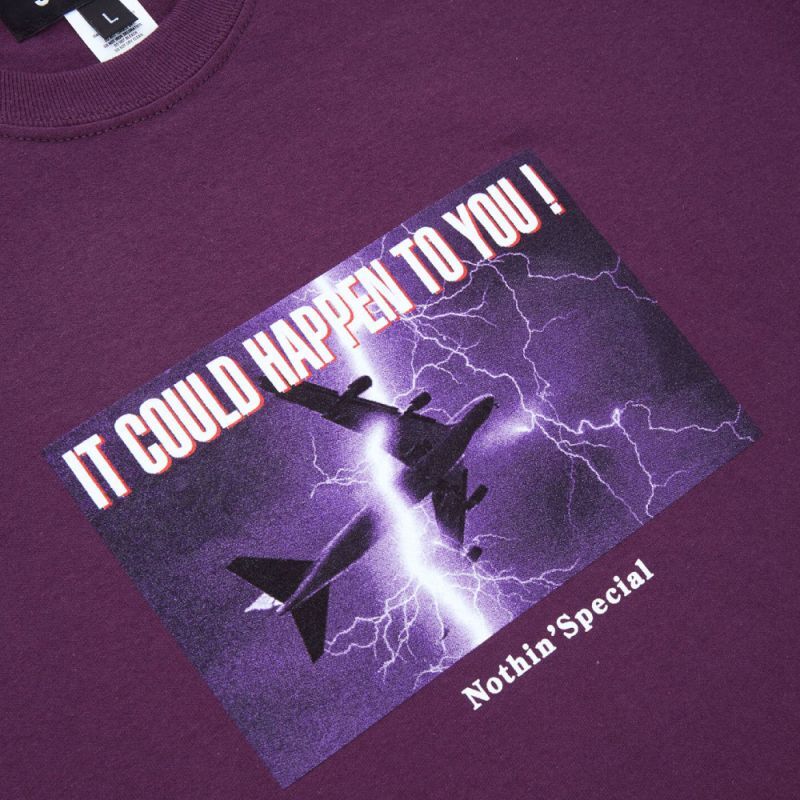 Propaganda S/S Tee 半袖 Tシャツ Egg plant