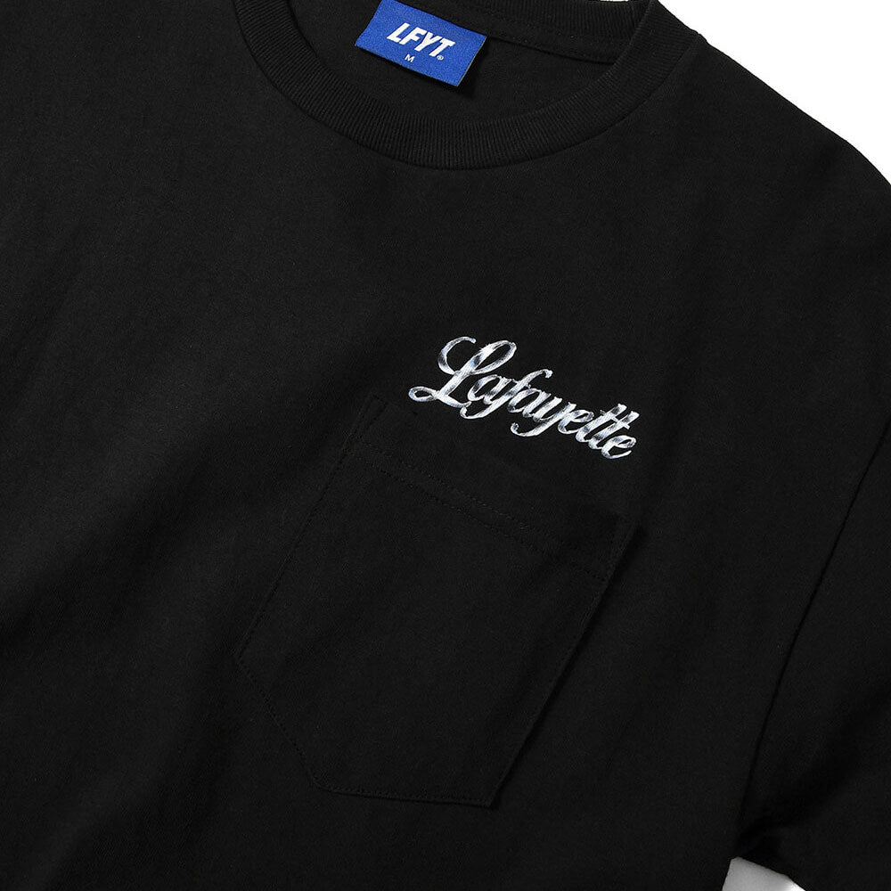 SDJ Shadow Boxing Pocket S/S Tee 半袖 ポケット Tシャツ ポケT ロゴ Black