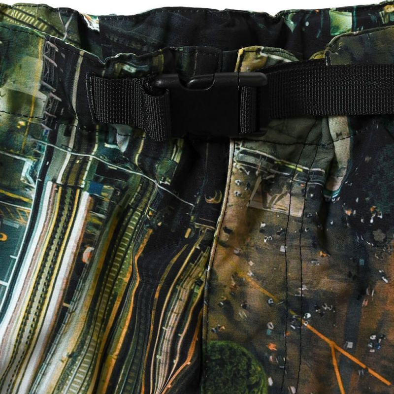 X SDJ Crossing Night Allover Cargo Shorts エスディージェー カーゴ ショーツ