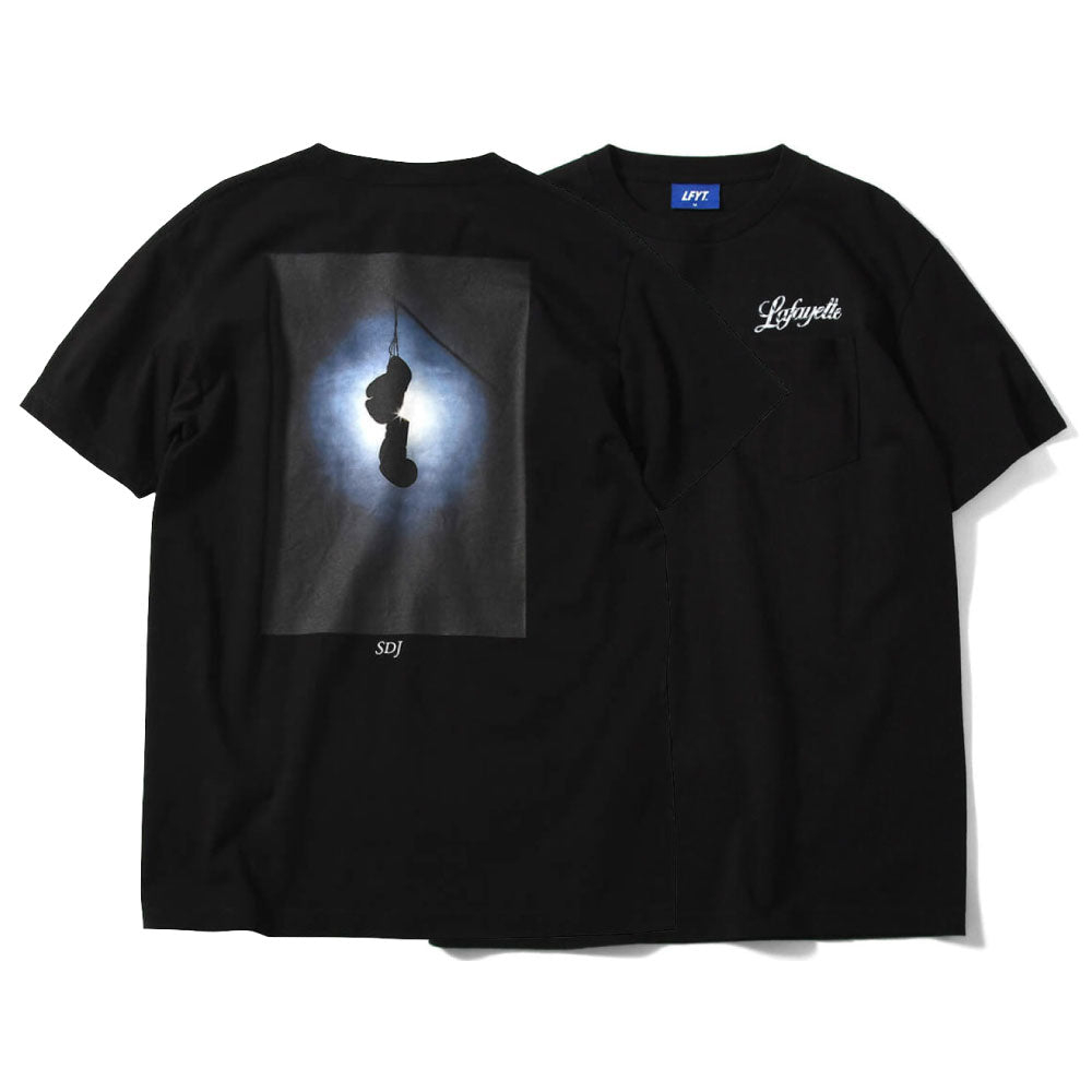 SDJ Shadow Boxing Pocket S/S Tee 半袖 ポケット Tシャツ ポケT ロゴ Black