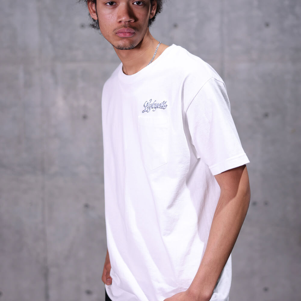 SDJ Shadow Boxing Pocket S/S Tee 半袖 ポケット Tシャツ ポケT ロゴ White