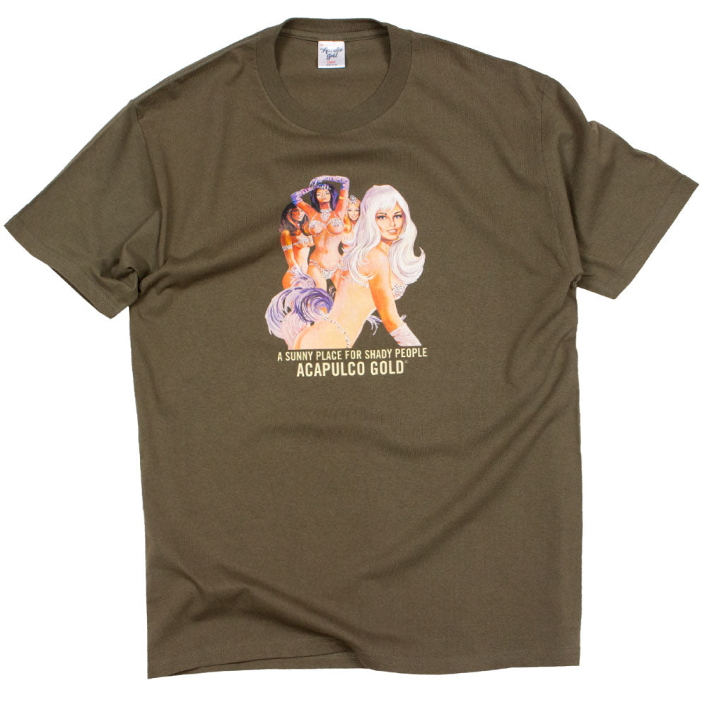 Too Hot S/S Tee 半袖 Tシャツ Olive Green