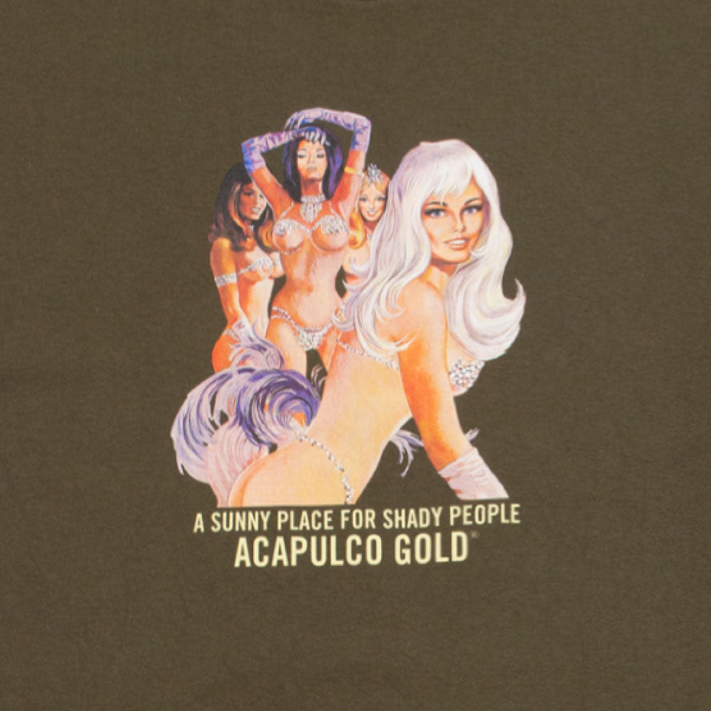 Too Hot S/S Tee 半袖 Tシャツ Olive Green