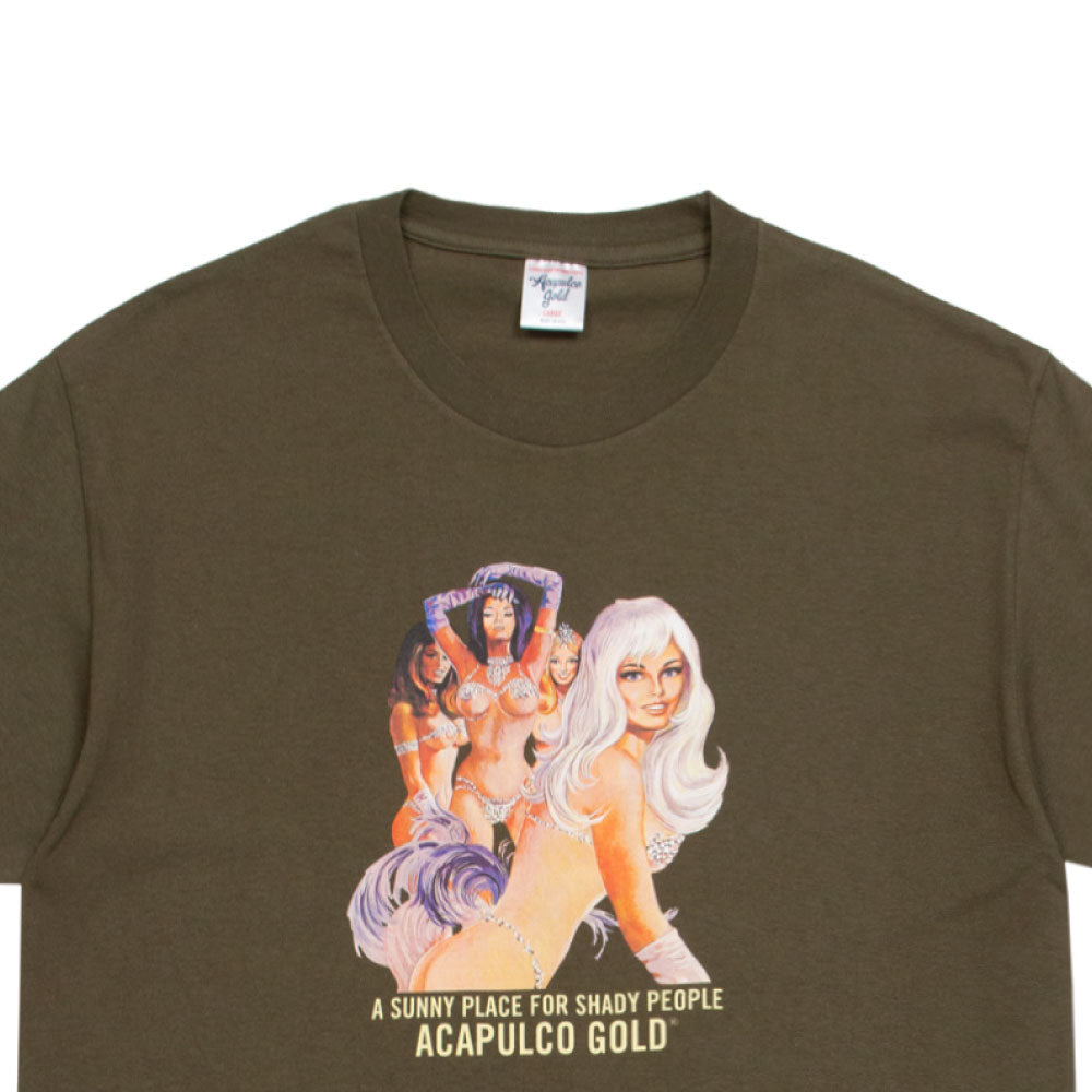 Too Hot S/S Tee 半袖 Tシャツ Olive Green