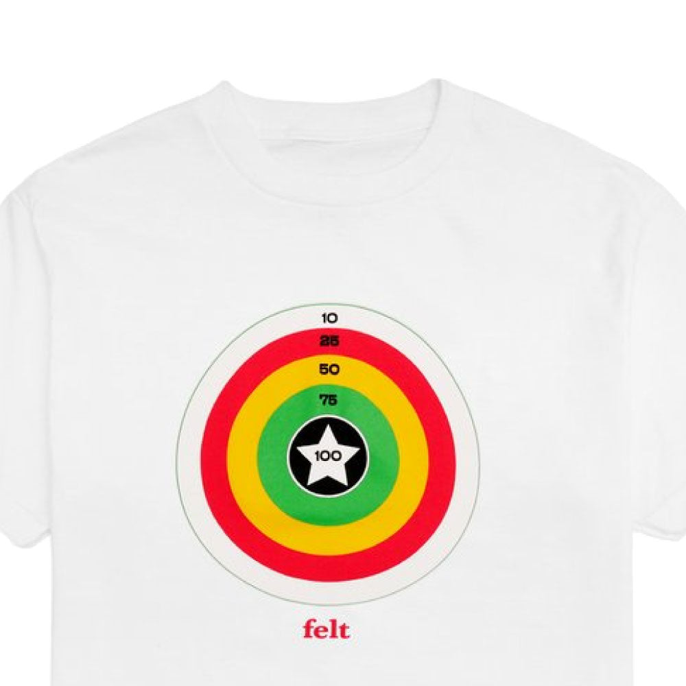 For Every Living Thing Starget S/S Tee スターゲット ターゲット ロゴ 半袖 Tシャツ White