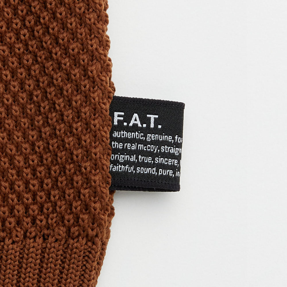 Kanokost V- Neck Vest カノコ Vネック ベスト ジップ ポケット Brown
