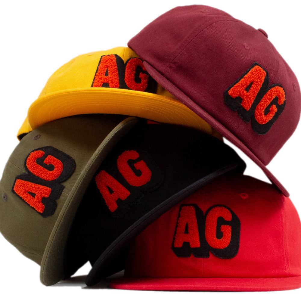 AG Patch Logo 6 Panel Cap パッチ ロゴ パネル キャップ 帽子