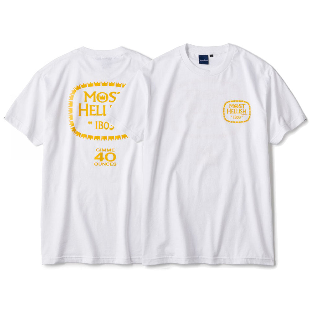 Drunkers S/S Tee ドランカーズ 半袖 Tシャツ White