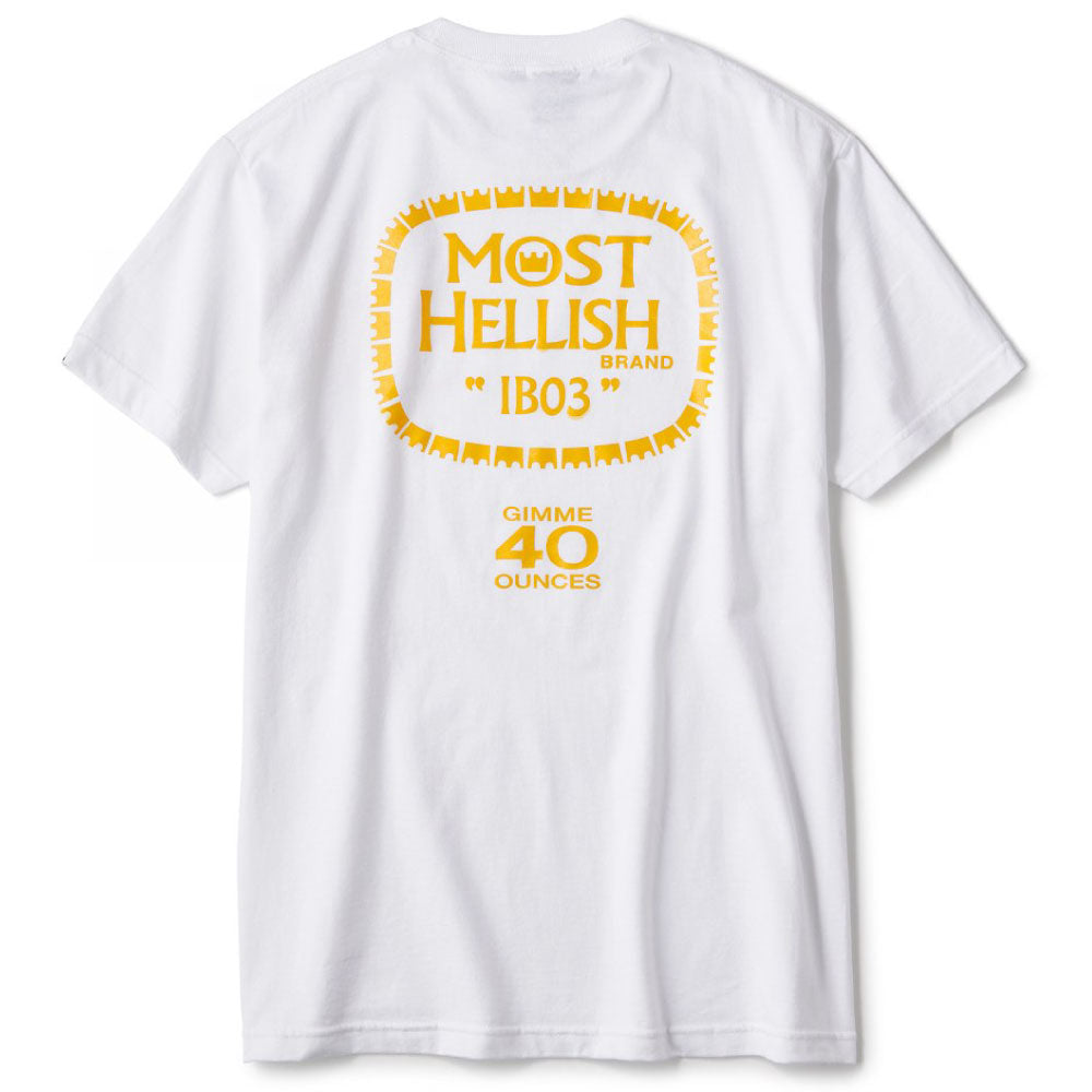 Drunkers S/S Tee ドランカーズ 半袖 Tシャツ White