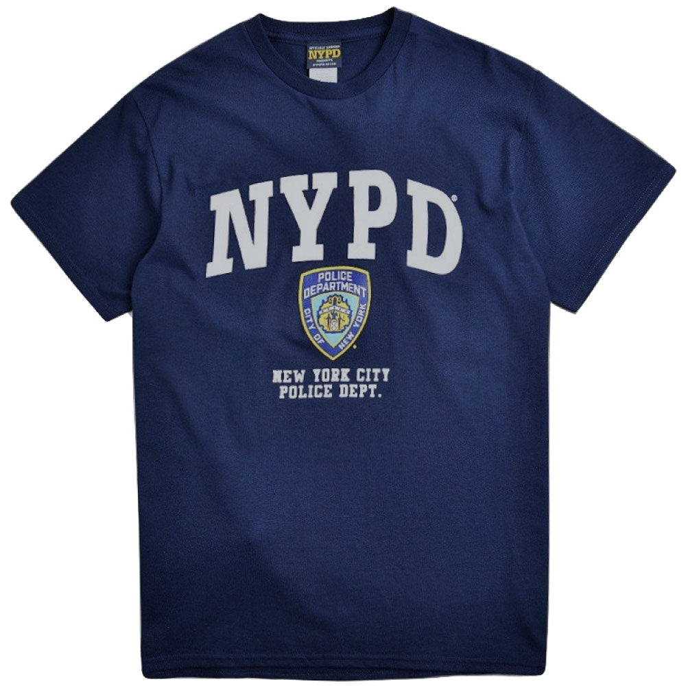 NYPD Logo S/S Official Tee オフィシャル ニューヨーク 市警察 半袖 Tシャツ Navy