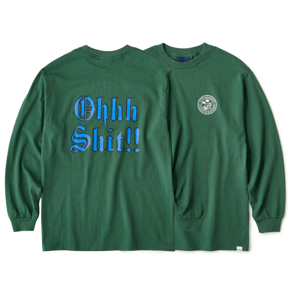 Get Bill L/S Tee 長袖 Tシャツ Green