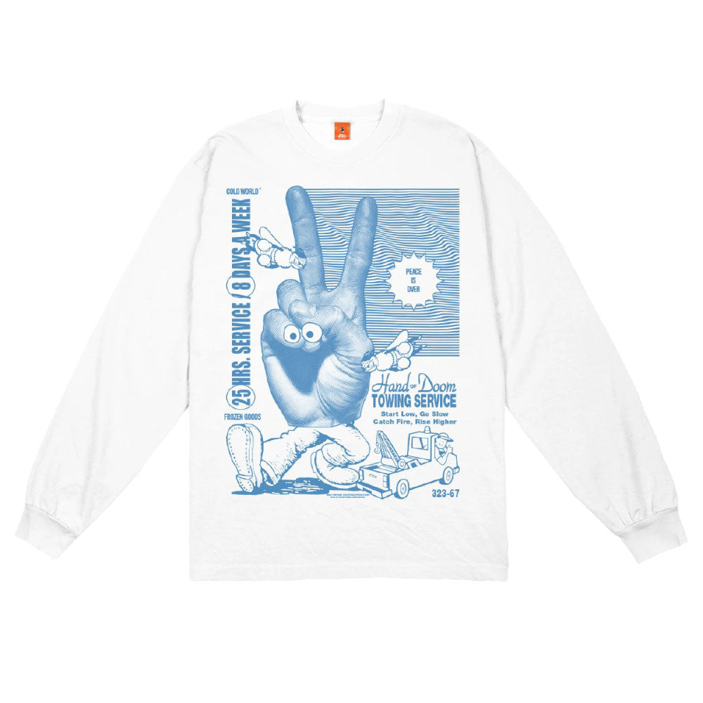 Frozen Goods Hand Of Doom L/S Tee 長袖 Tシャツ White