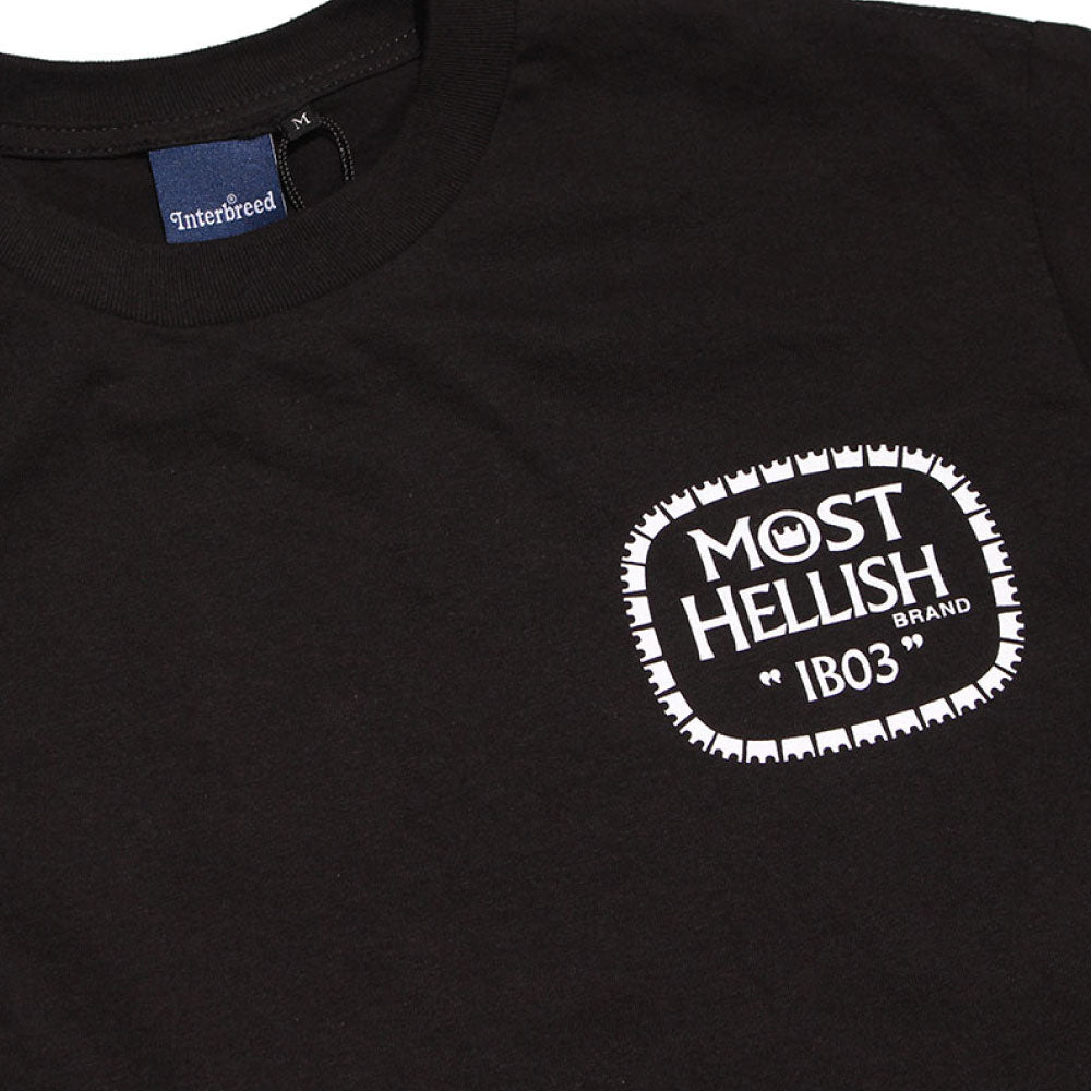 Drunker L/S Tee 長袖 Tシャツ Black