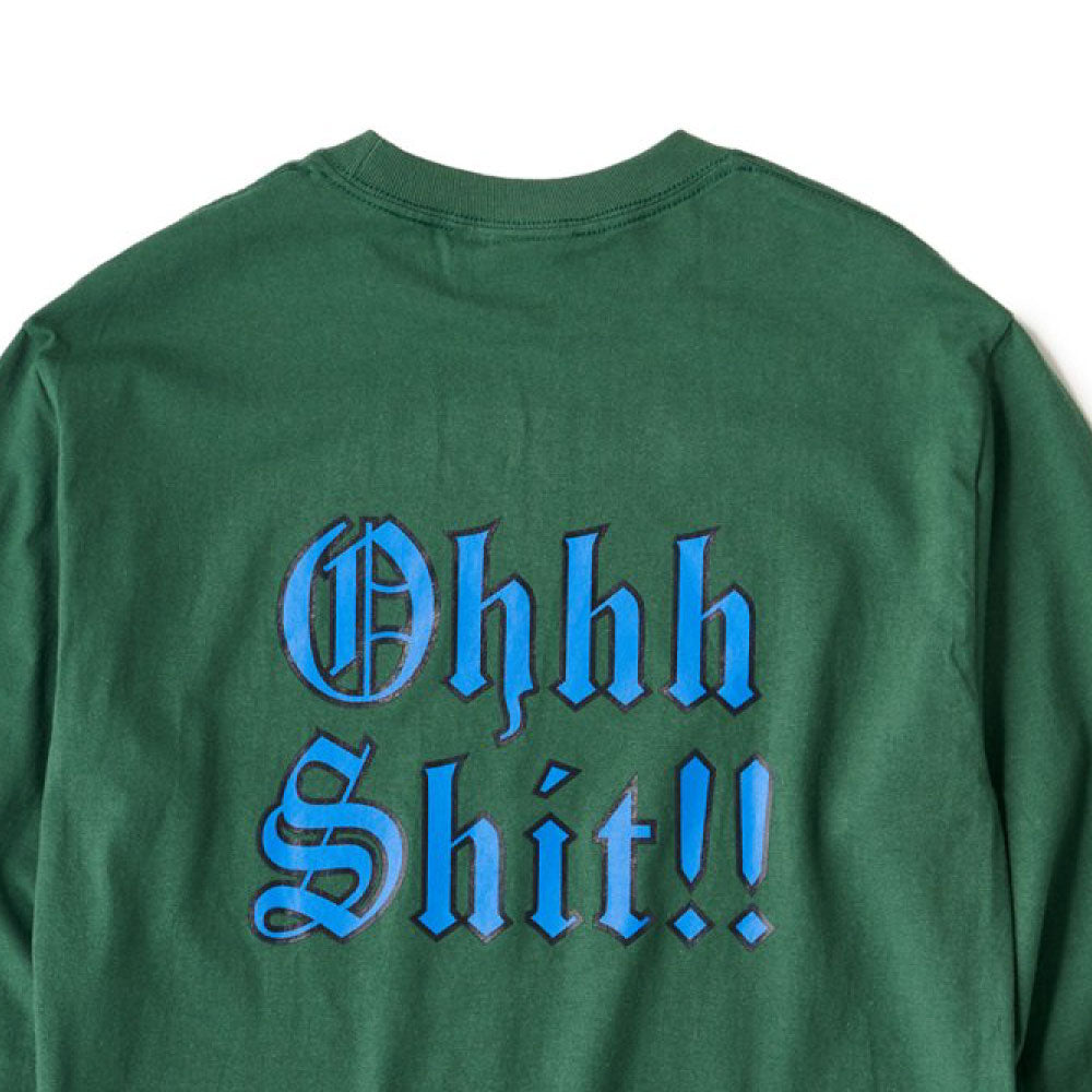 Get Bill L/S Tee 長袖 Tシャツ Green