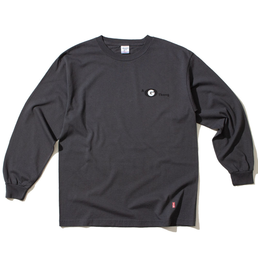 AG Thang L/S Tee ロングスリーブ ロンT 長袖 Tシャツ Chacoal Grey