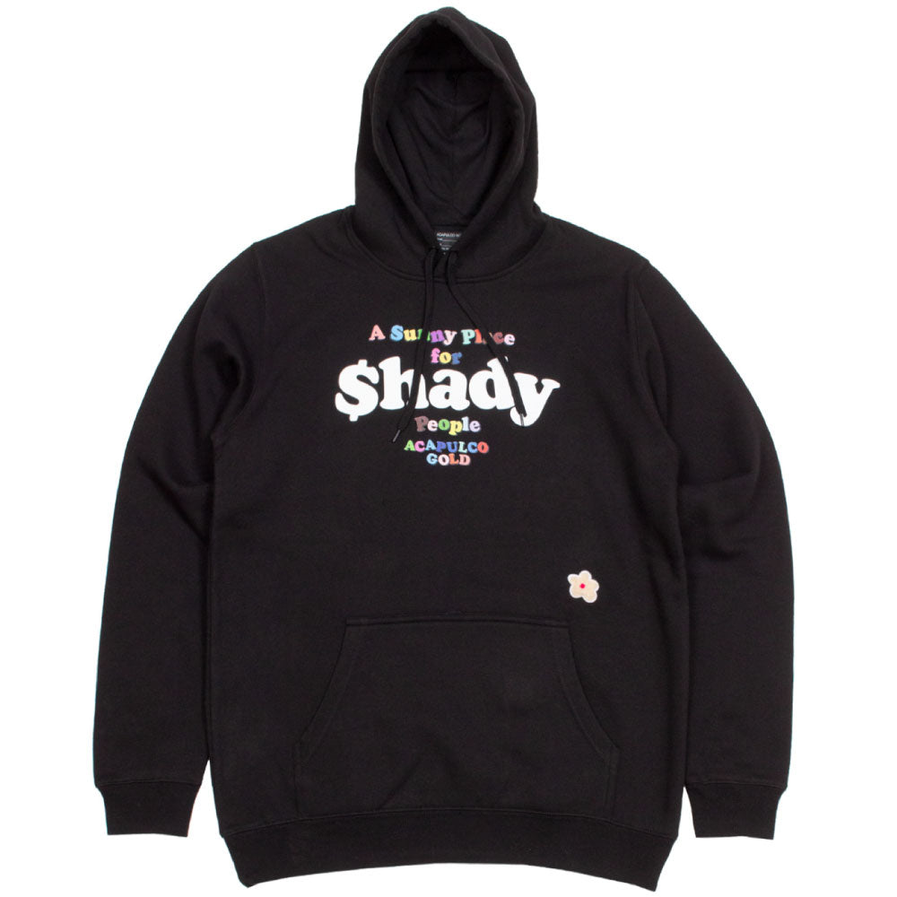 Shady Pullover Hoodie プルオーバー スウェット フーディー パーカー サガラ ワッペン Black