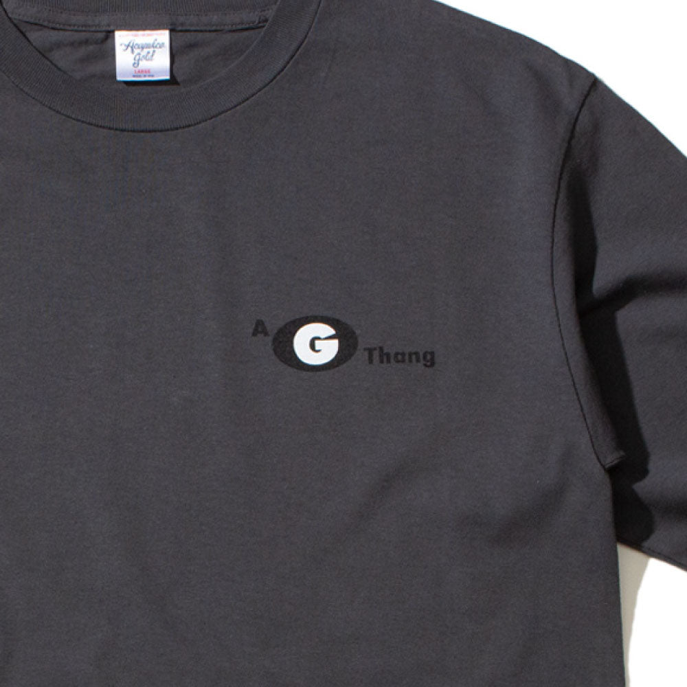 AG Thang L/S Tee ロングスリーブ ロンT 長袖 Tシャツ Chacoal Grey