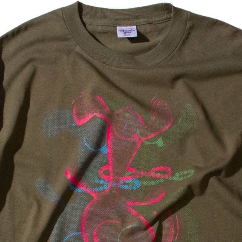 Are You Experienced L/S Tee ロングスリーブ ロンT 長袖 Tシャツ Olive Green