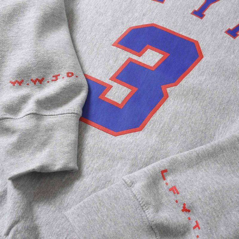WWJD Crewneck Sweatshirt クルーネック スウェット ゲーム ジャージー Heather Gray