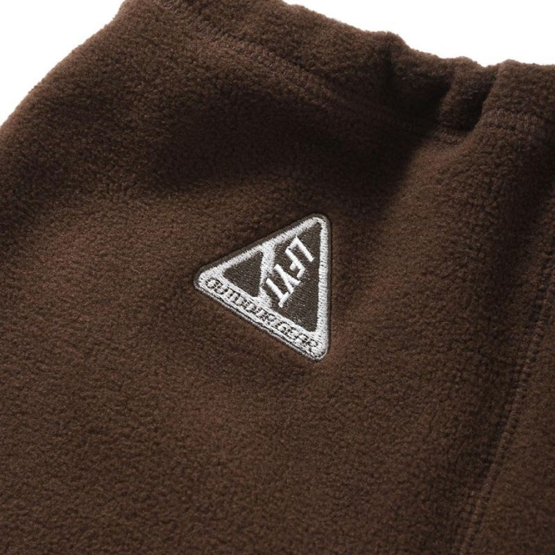 Outdoor Logo Fleece Neck Gaiter ネック ゲイター ウォーマー Brown Black Green