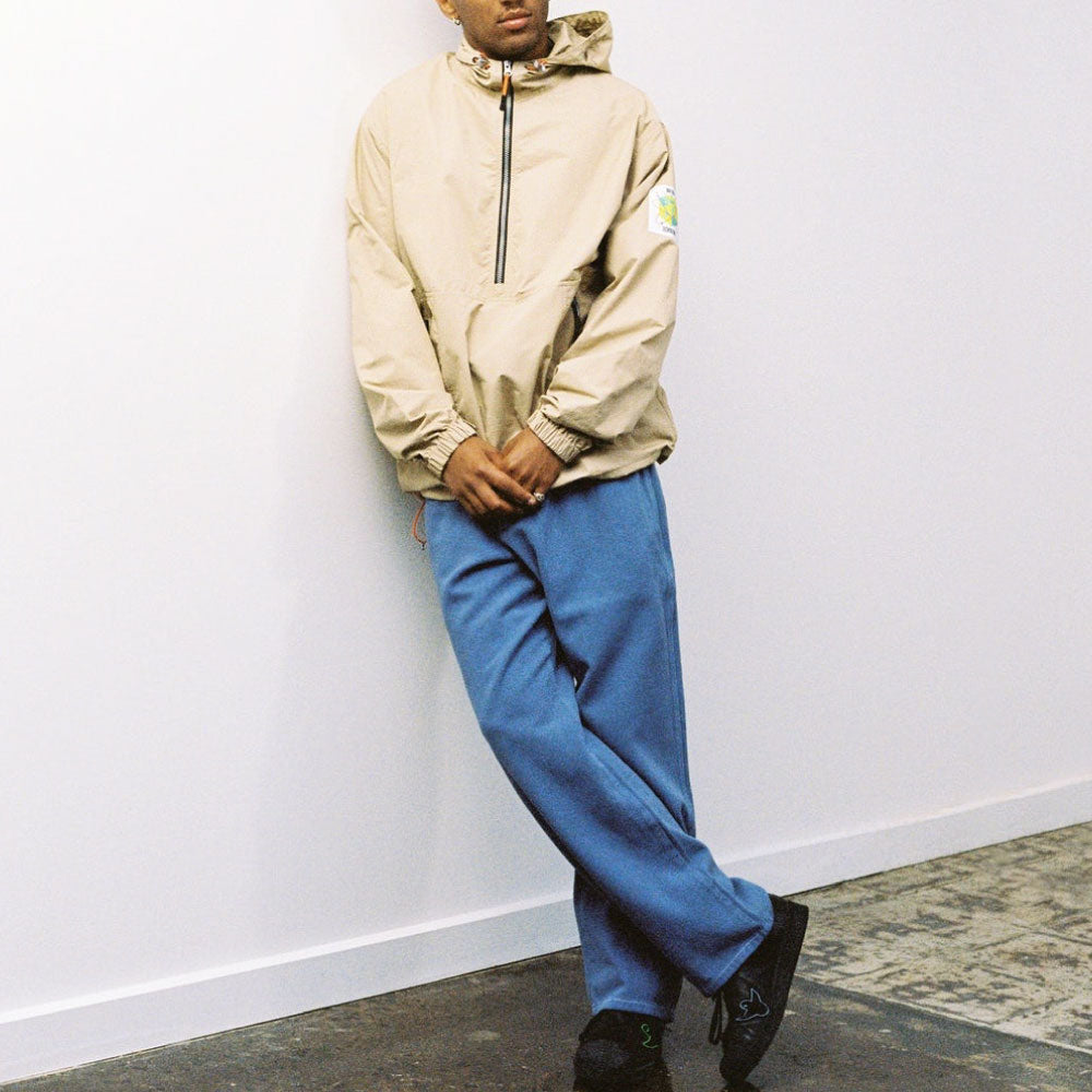 Spray Pullover Nylon Jacket スプレー プルオーバー ジャケット Khaki