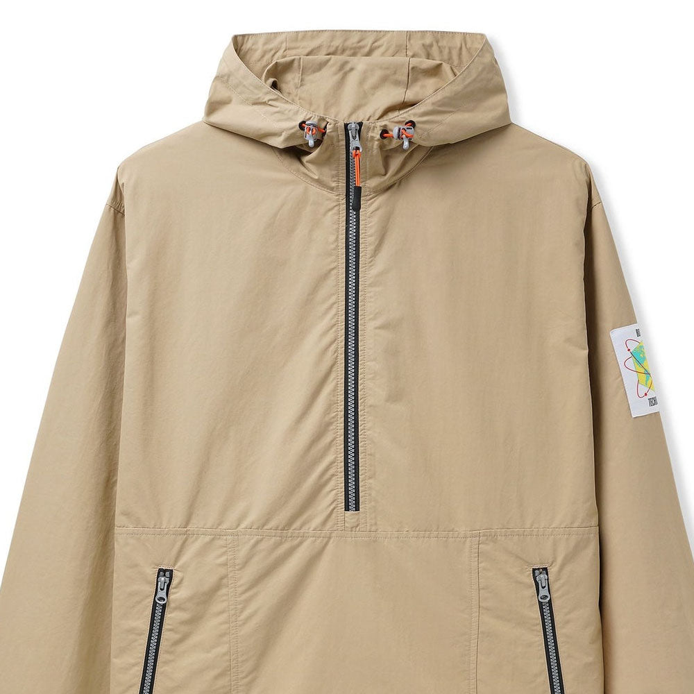 Spray Pullover Nylon Jacket スプレー プルオーバー ジャケット Khaki