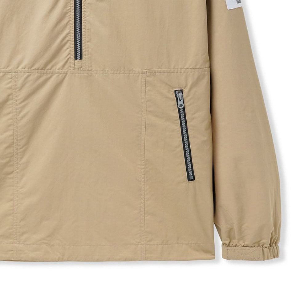 Spray Pullover Nylon Jacket スプレー プルオーバー ジャケット Khaki