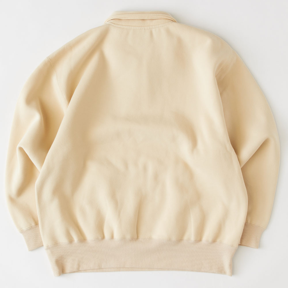 Halfup Half Zip Sweat ハーフ ジップ スウェット