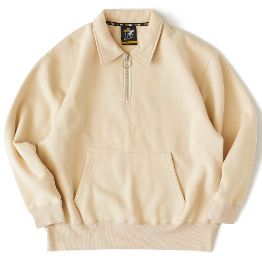 Halfup Half Zip Sweat ハーフ ジップ スウェット