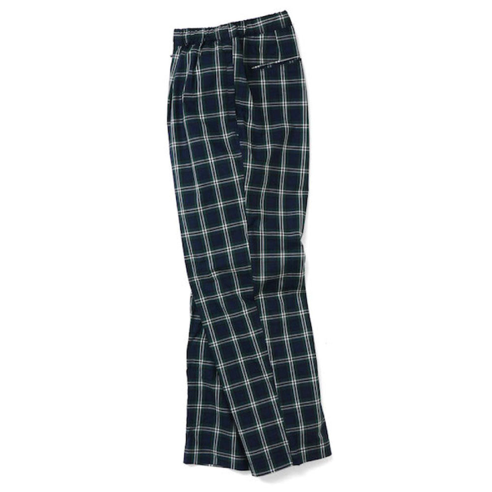 Patterned Pajama Pants チェック パターン パジャマ パンツ プレイド Navy