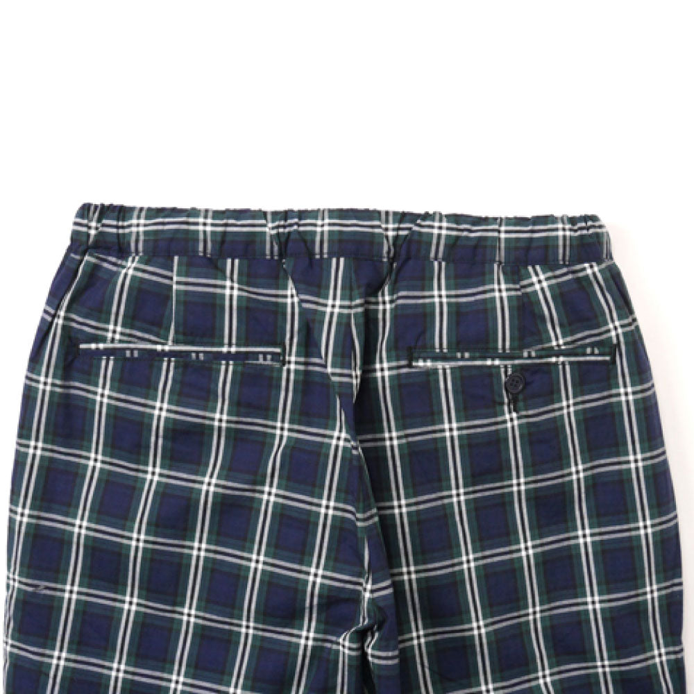 Patterned Pajama Pants チェック パターン パジャマ パンツ プレイド Navy