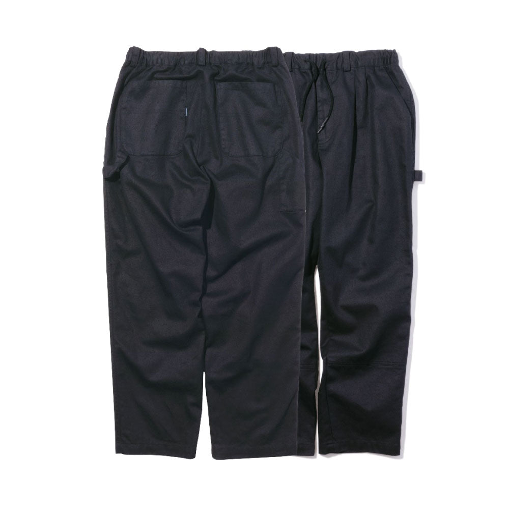 Easy Fit Carpenter Pants Trouser イージー カーペンター パンツ タック パンツ Black