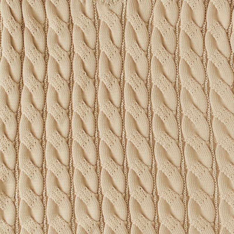 Cablest V-Neck Vest Vネック ケーブル ベスト Beige