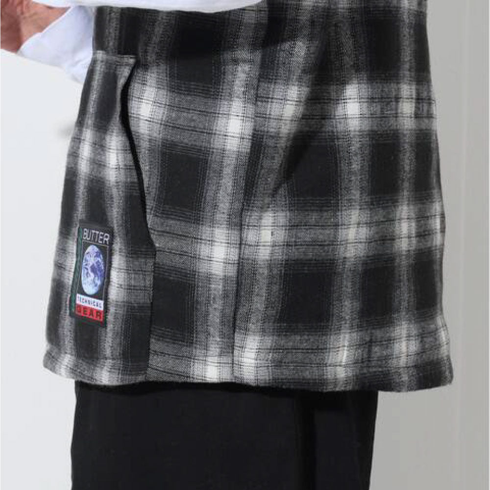 Shadow Plaid Reversible Vest チェック リバーシブル ベスト