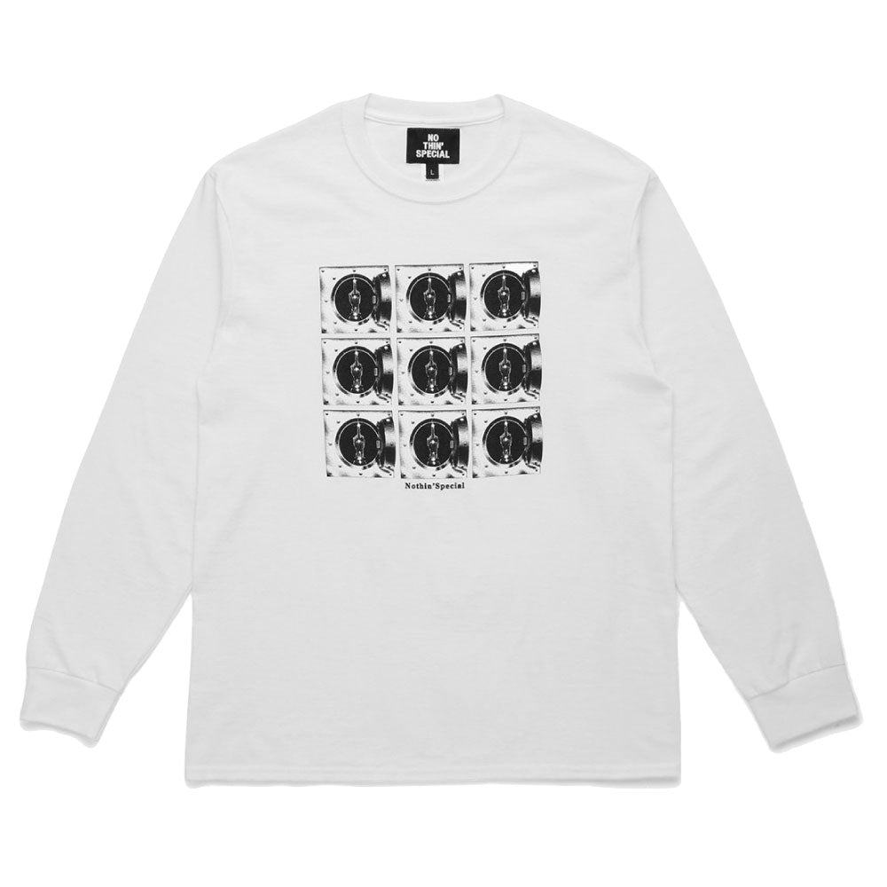 Prank L/S Tee 長袖 Tシャツ 金庫 フォト グラフィック White